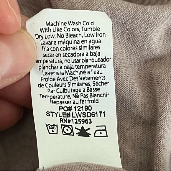 Beyond Yoga Featherweight At The Ready Square Neck Dress in Chai, Medium NWT - Picture 7 of 10